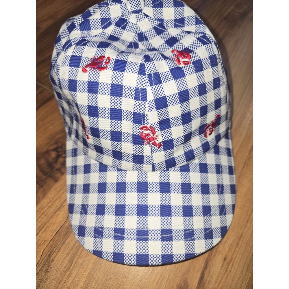 Universal Thread Lobster Embroidery Baseball Hat Blue - Picture 2 of 4